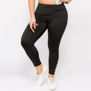 PLUS Black Leggings